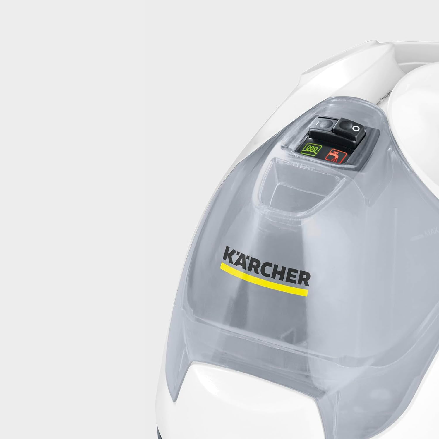 Kärcher Nettoyeur Vapeur SC 4 EasyFix Blanc, Pression Vapeur : 3,5 bar, Puissance : 2000 W, Surface : 100 m², Système 2 Réservoirs : 0,5l+0,8l, avec Kit de Nettoyage de Sol & Buses