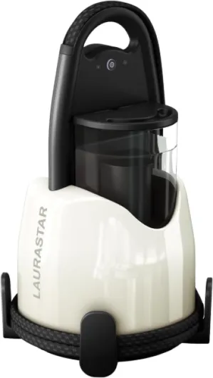 Lift Pure White, Centrale Vapeur Nomade 3en1, Repasse, Défroisse et Purifie Vos Textiles, Vapeur Hygiénique, Design, Réservoir Amovible, Repassage Vertical, Blanc Blanc Unique