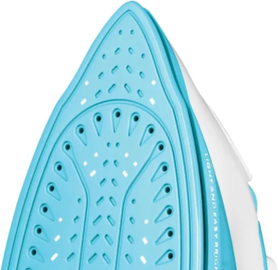 Fer à repasser vapeur [2400W, Effet pressing 115g +vapeur verticale 35g] Facile, Léger, Puissant (Semelle en céramique adoucissante, réservoir 240ml, anticalcaire +anti-goutte) 26482-56 Version EU