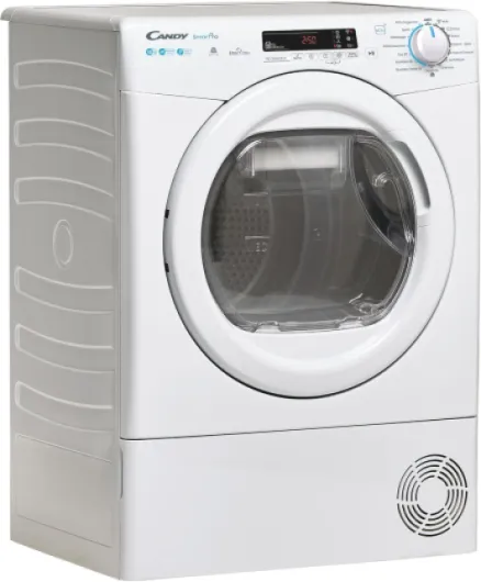 Sèche-linge Pompe à Chaleur CANDY Smart Pro CSOE H10A2DE-47 – 10 kg – Connecté Wi-Fi – 66 dB