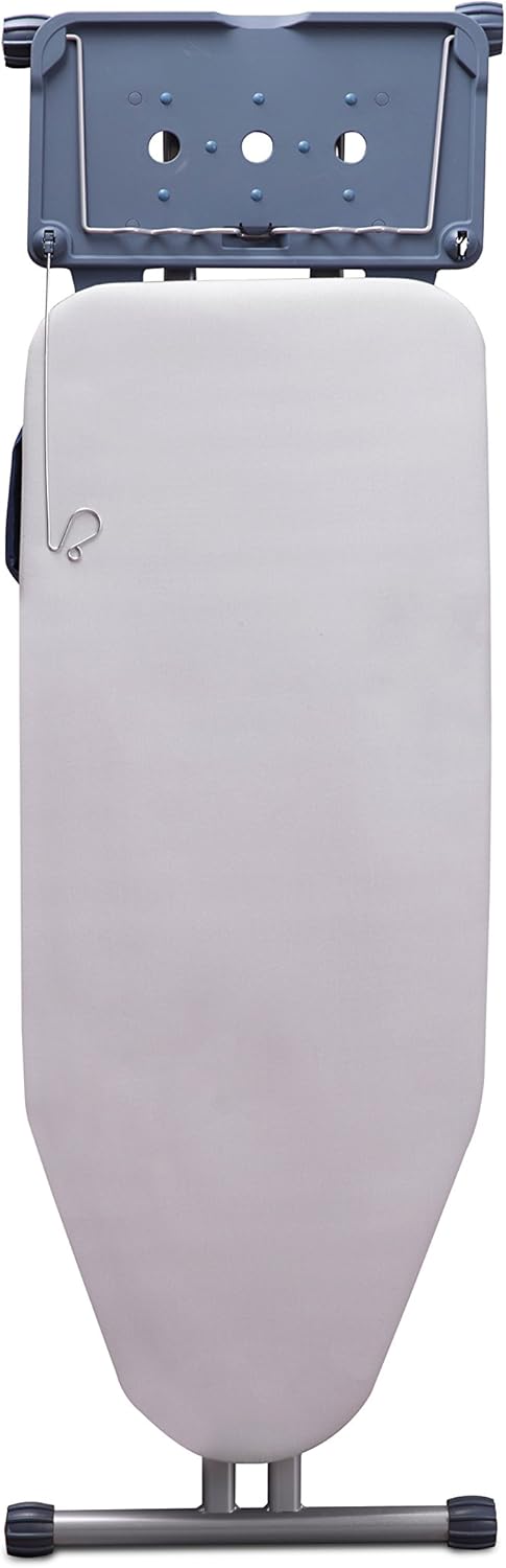 Mabel Home Extra Large Table à Repasser Pro avec la système d'aile d'épaule Pliable, 8 fonctionnalité, Housse supplémentaire Gris Unique
