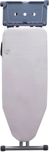 Mabel Home Extra Large Table à Repasser Pro avec la système d'aile d'épaule Pliable, 8 fonctionnalité, Housse supplémentaire Gris Unique