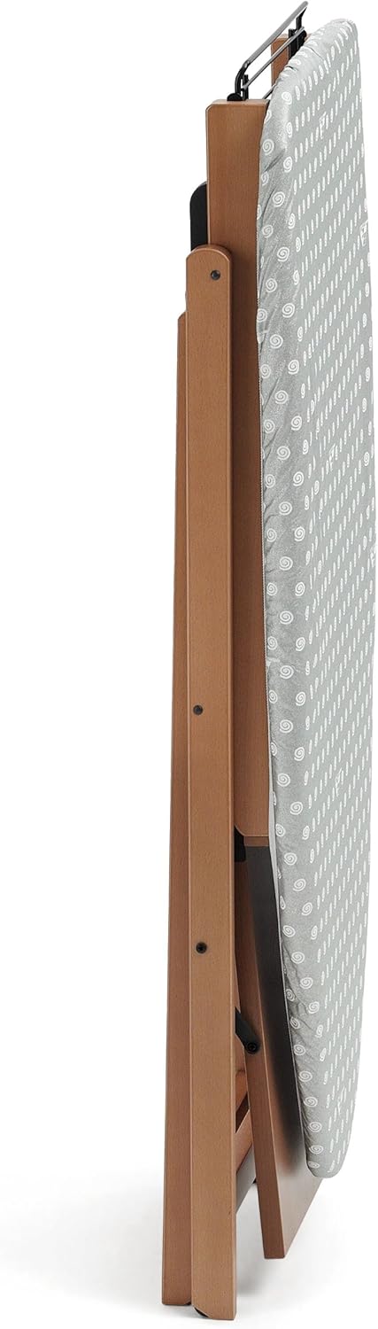 Arredamenti Italia AR IT- 622 ASTIR Planche à Repasser Pliable, Non réglable en Hauteur, Hêtre Massif Couleur Cerise 135 x 45 x h87 cm