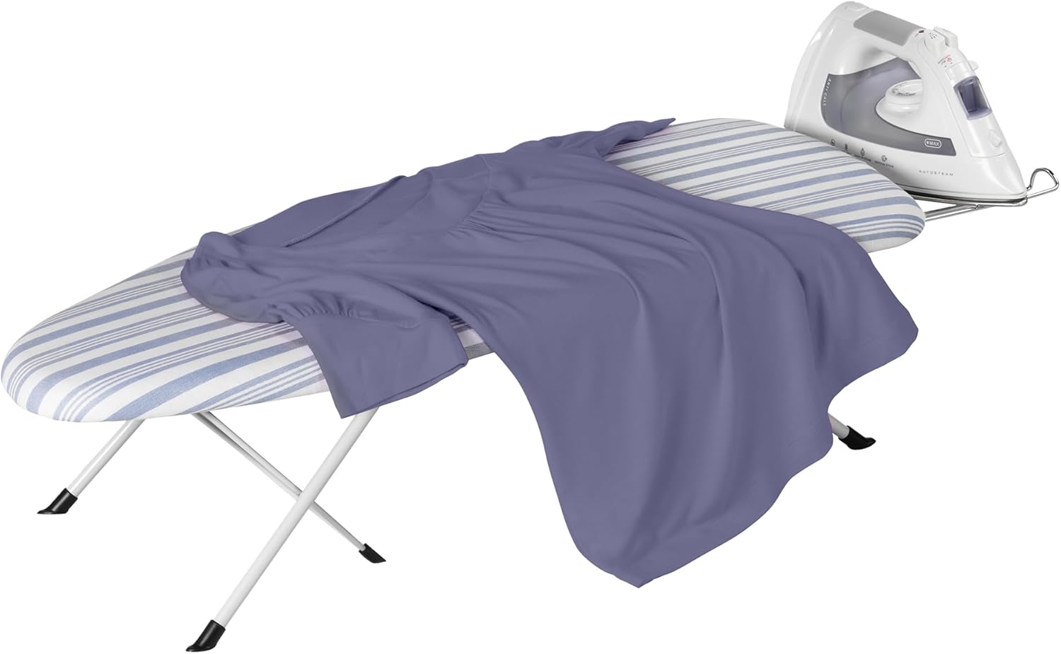 Honey Can Do BRD01292 Folding Table Top/Counter Top Ironing Board, 16.54H x3.2W Folding Tabletop Ironing Board