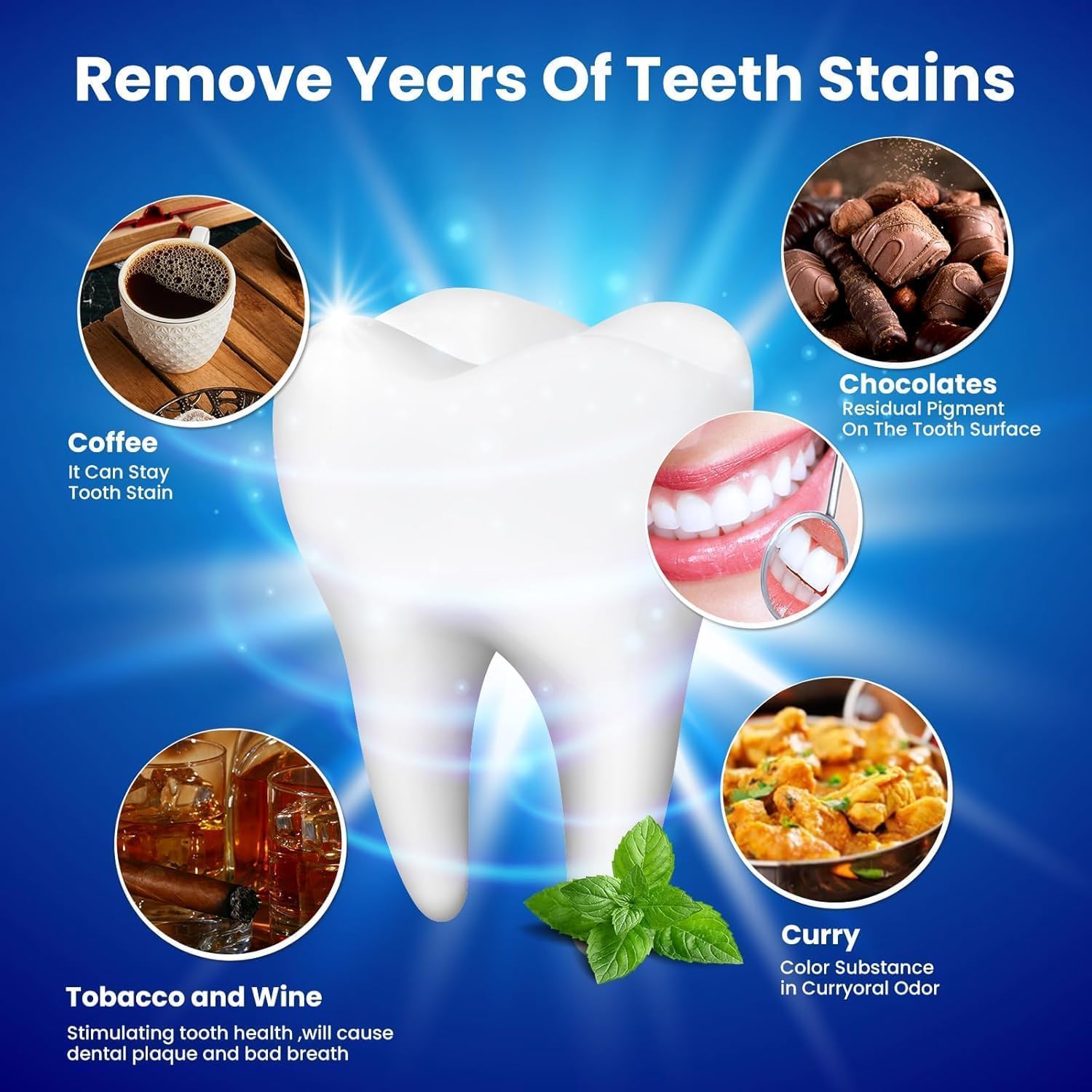 Bandes de blanchiment des dents, Blanchisseur de Dents - 28 Kits Formule non sensible - Aide à Éliminer Taches de Fumer, Café, Soda, Vin Sans saveur
