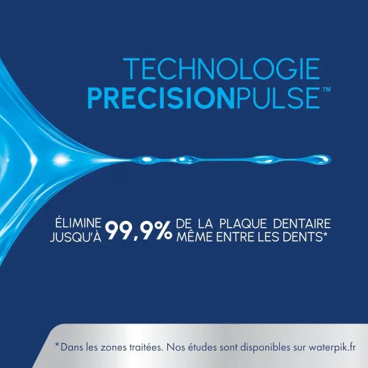 Pearl - Hydropulseur Dentaire Sans Fil, Jet Dentaire Portable Rechargeable, Format Voyage Facile à Transporter, Élimine la Plaque, 2 Niveaux de Pression, Blanc (WF-13) Cordless Pearl