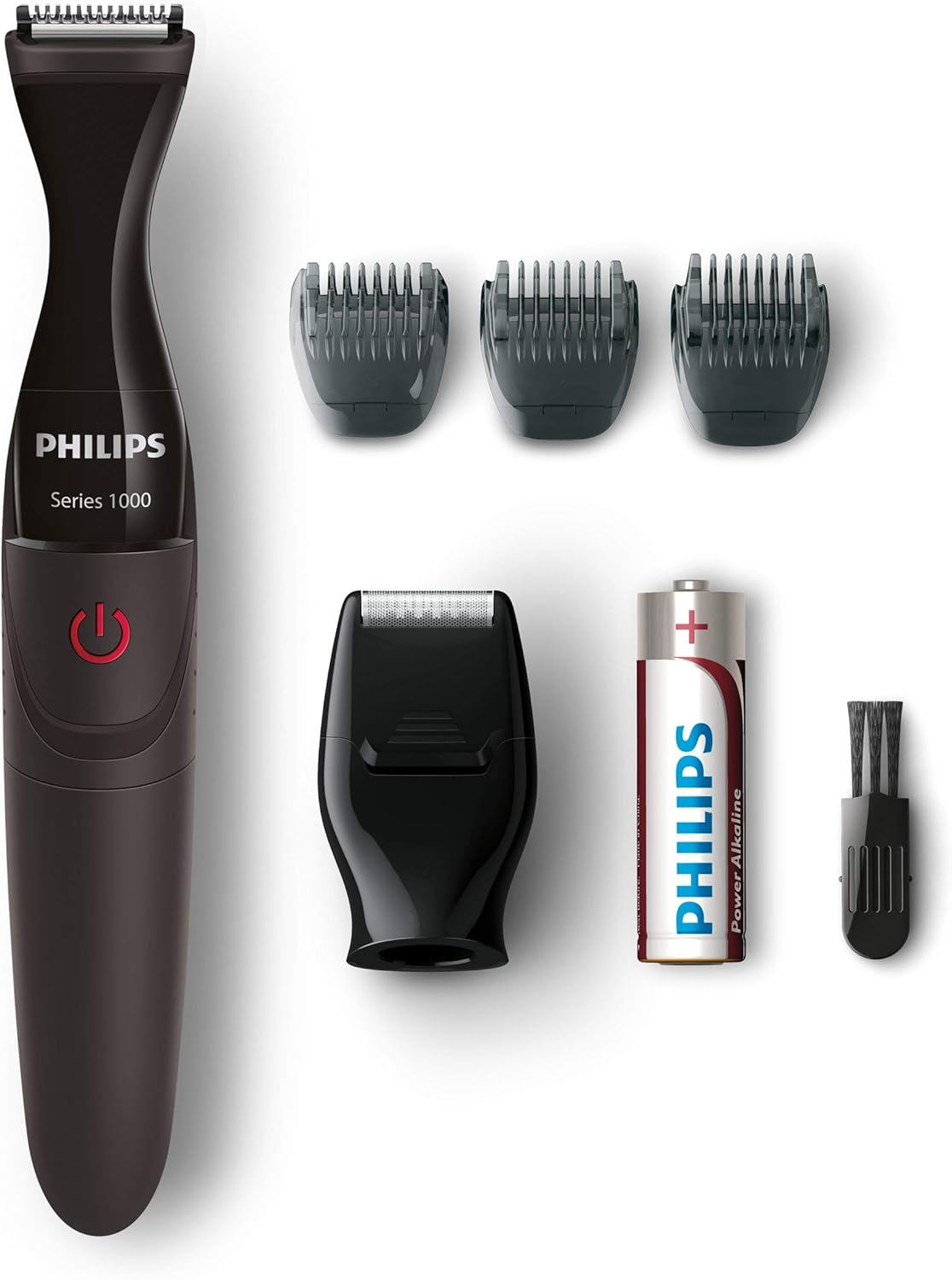 Tondeuse multi-styles Series 1000 avec 3 sabots de précision, Noir, modèle MG1100/16