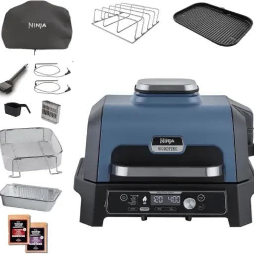 Test Ninja Woodfire Pro Connect XL : le barbecue connecté qui fume à l'électrique