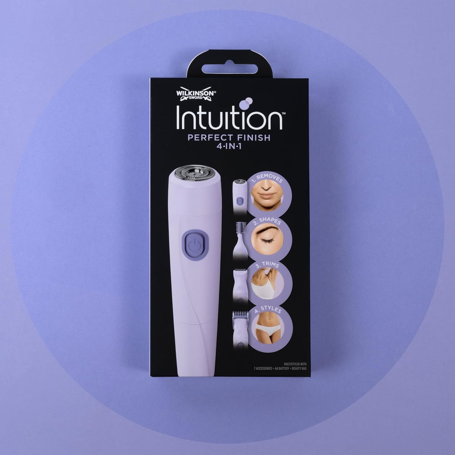 Intuition perfect finish 4en1 - Rasoir pour femme 4-in-1