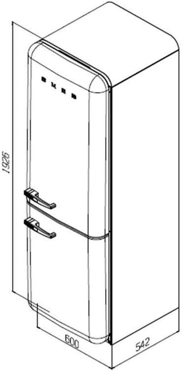 FAB32RRN1 Autonome 304L A++ Rouge réfrigérateur-congélateur - Réfrigérateurs-congélateurs (304 L, SN-T, 10 kg/24h, A++, Nouvelle zone compartiment, Rouge)