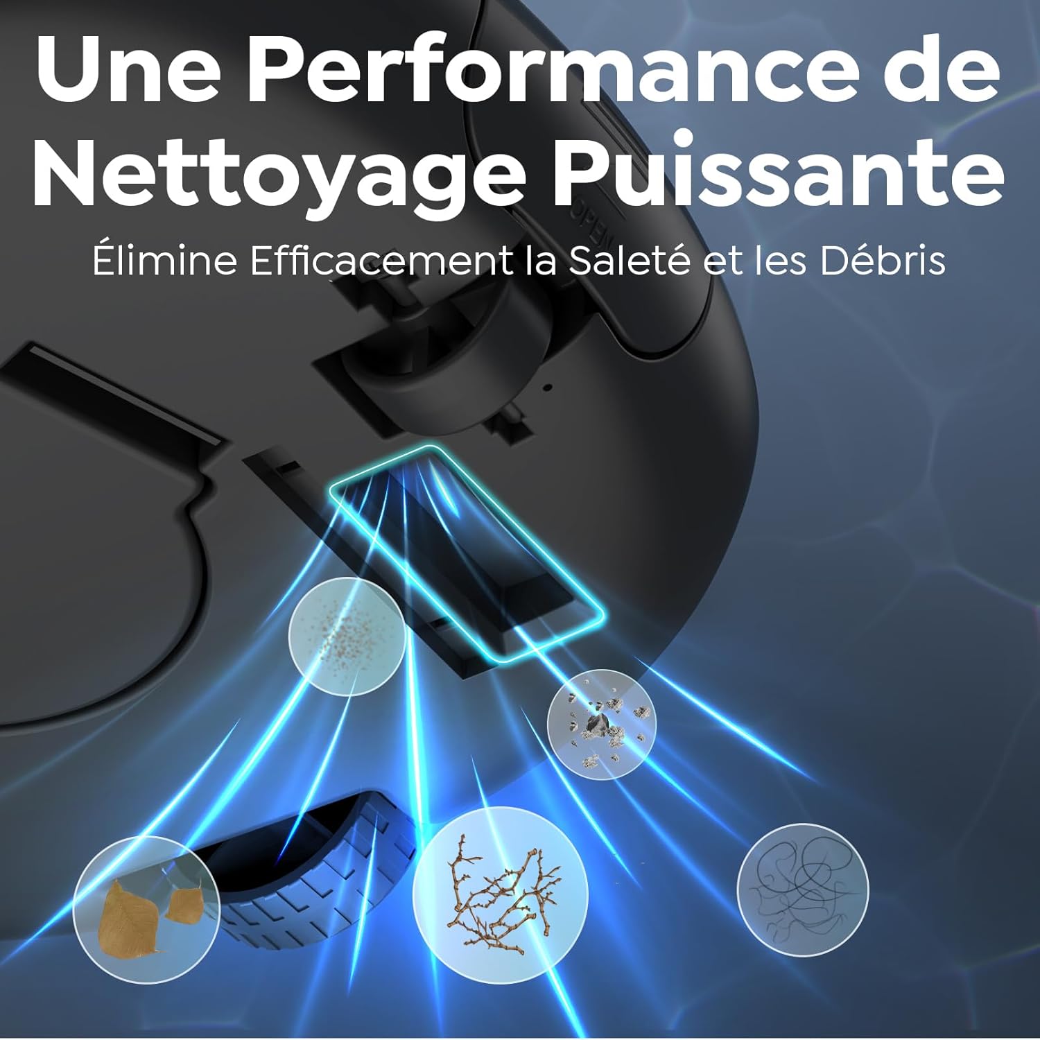 Pleco Se Robot de Piscine, 130 Min de Nettoyage Aspirateur Automatique Piscine, Charge Rapide en 2,5h, Idéal pour Piscines à Fond Plat Jusqu'à 80 m² - Blanc Noir