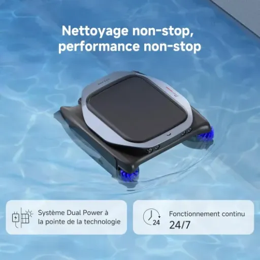 Test Dreame J1 Écumeur de Piscine : Le robot qui nettoie en continu sans broncher