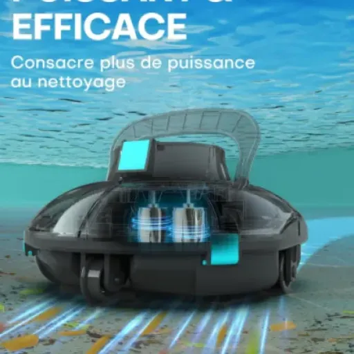 Test Winny 200 Robot Piscine : L'aspirateur sans fil qui joue les prolongations