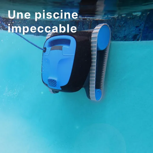 Nautilus CC Aspirateur Piscine pour Piscine Hors-Sol Jusqu’à 10 m, Nettoyage Fond et parois, Économie énergie, Cycle de Nettoyage 120 Min
