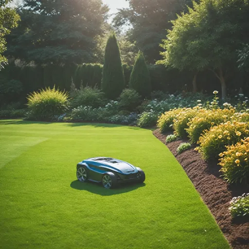 Robot tondeuse sans fil périphérique Stihl : performance, installation et gestion de la tonte autonome