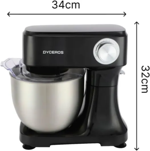 Robot Pâtissier 800W Série 700 - Bol en Inox 5L - 6 Vitesses + Pulse - Mouvement Planétaire - Accessoires Crochet Fouet Batteur Inclus - Bol Anti-projections - Marque Française.