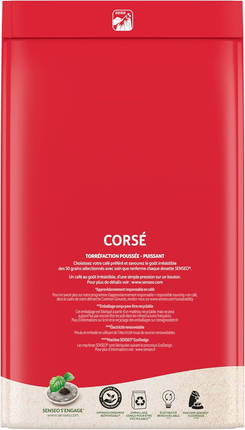 Senseo Café 54 Dosettes Corsé Café 54 unité (Lot de 1)