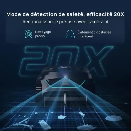 Test WYBOT C2 Vision-A : le robot de piscine qui nettoie sans fil avec IA