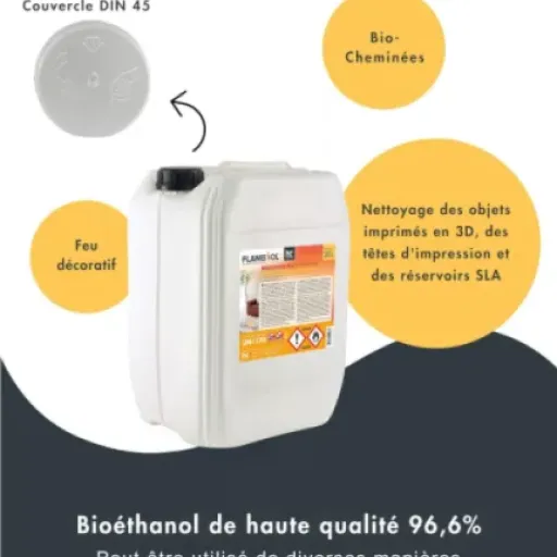 Test Höfer Chemie Bioéthanol : un carburant propre pour vos cheminées