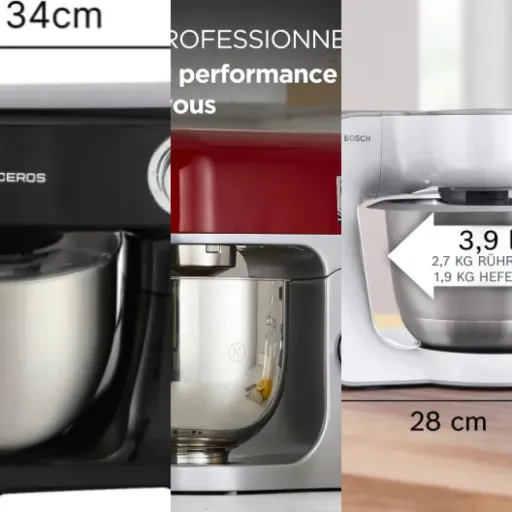 Classement des 4 meilleurs robot pâtissier multifonction (janvier 2026)