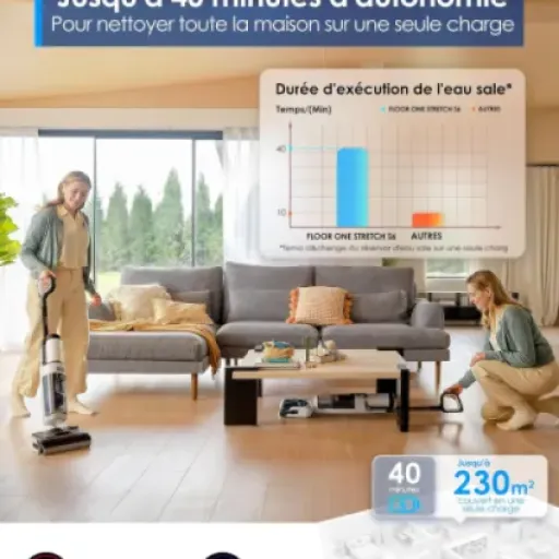 Test Tineco Floor One Stretch S6 : l'aspi-laveur qui s'étire sous vos meubles