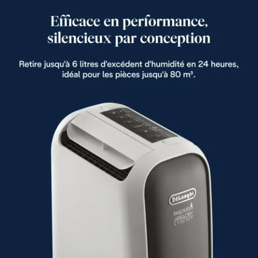 Test De’Longhi Tasciugo AriaDry Light : efficace mais sans éclat