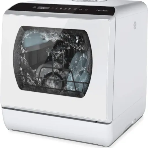 Test Hermitlux Mini Lave-vaisselle Compact : l'allié des petits espaces