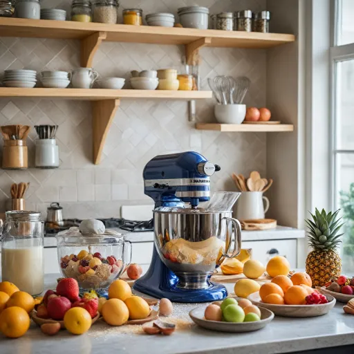 Comment choisir le meilleur robot pâtissier pour une cuisine créative et performante