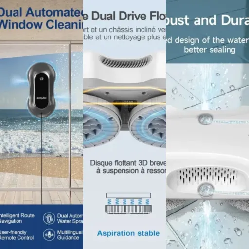 Les meilleurs robot lave vitre électrique : notre top 3 (janvier 2026)
