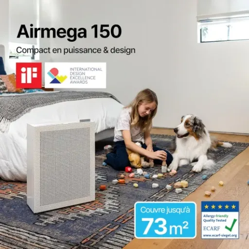 Test AIRMEGA 150 : le purificateur d'air qui fait le job sans faire de bruit