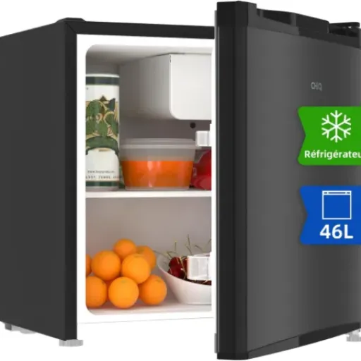 Test CHIQ CSD46D4E : un mini réfrigérateur pratique pour les petits espaces