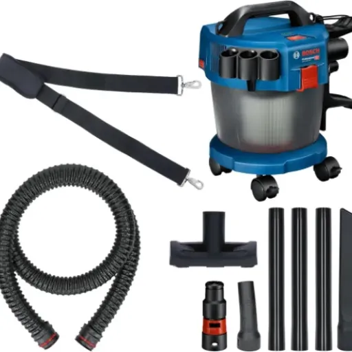 Test Bosch Professional GAS 18V-10 L : l'aspirateur industriel sans fil qui fait le boulot