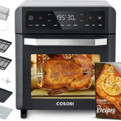 Test COSORI Air Fryer Mini Four 12L : Un allié pour des repas rapides et (un peu) plus sains.