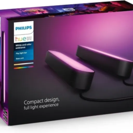 Test Philips Hue Play White and Color Ambiance : Pour une ambiance lumineuse modulable.