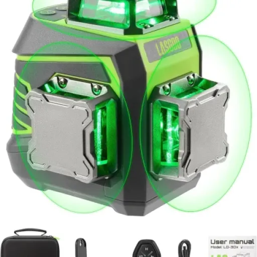 Test LASGOO LG-3Dx : le niveau laser 3x360° qui change la donne pour le bricolage