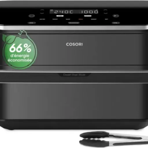 Test COSORI Air Fryer 10L Twinfry : Grosse capacité pour famille nombreuse