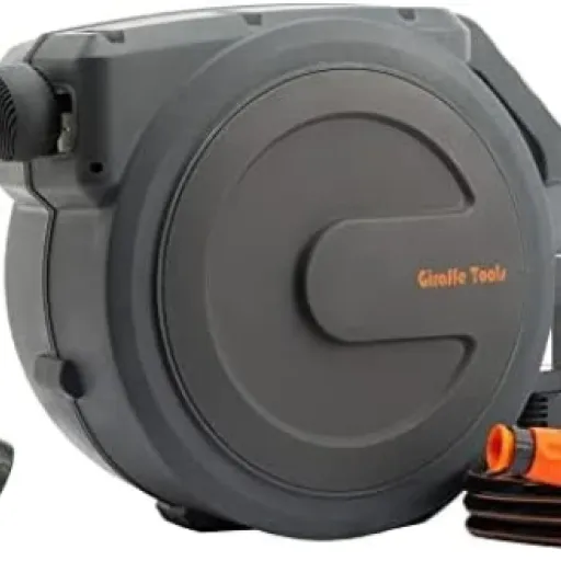 Test Giraffe Tools Enrouleur Tuyau : Ça fait le job sans chichis