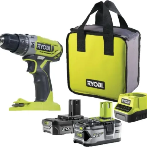 Test RYOBI Perceuse-visseuse à percussion 18V ONE+ : La visseuse qui s'adresse aux bricoleurs du dimanche