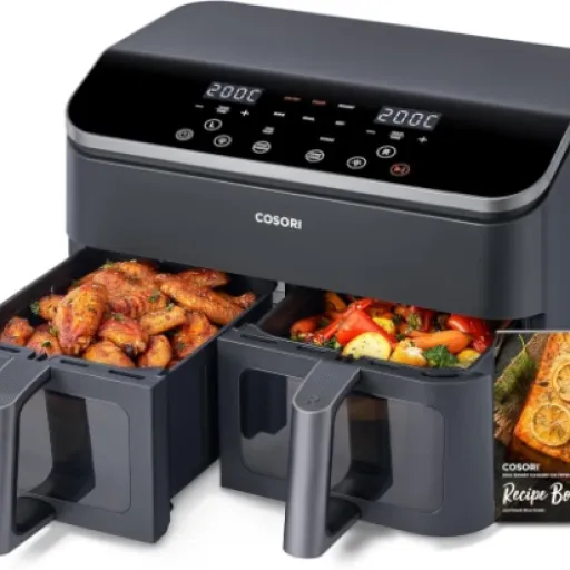 Test COSORI Air Fryer 2 Compartiments : La cuisson saine simplifiée
