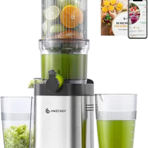 Test AMZCHEF 120MM Extracteur de Jus : efficace sans chichis