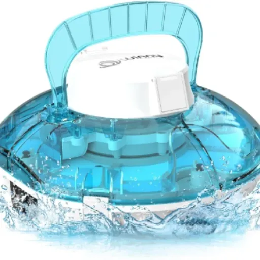 Test Winny 200 Robot Piscine : un nettoyeur de piscine sans fil qui fait le boulot