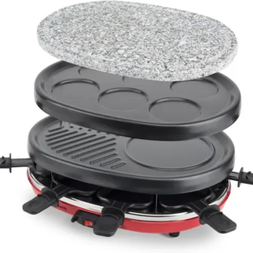 Test H.Koenig Appareil à raclette RP412 : polyvalence pour soirées chaleureuses
