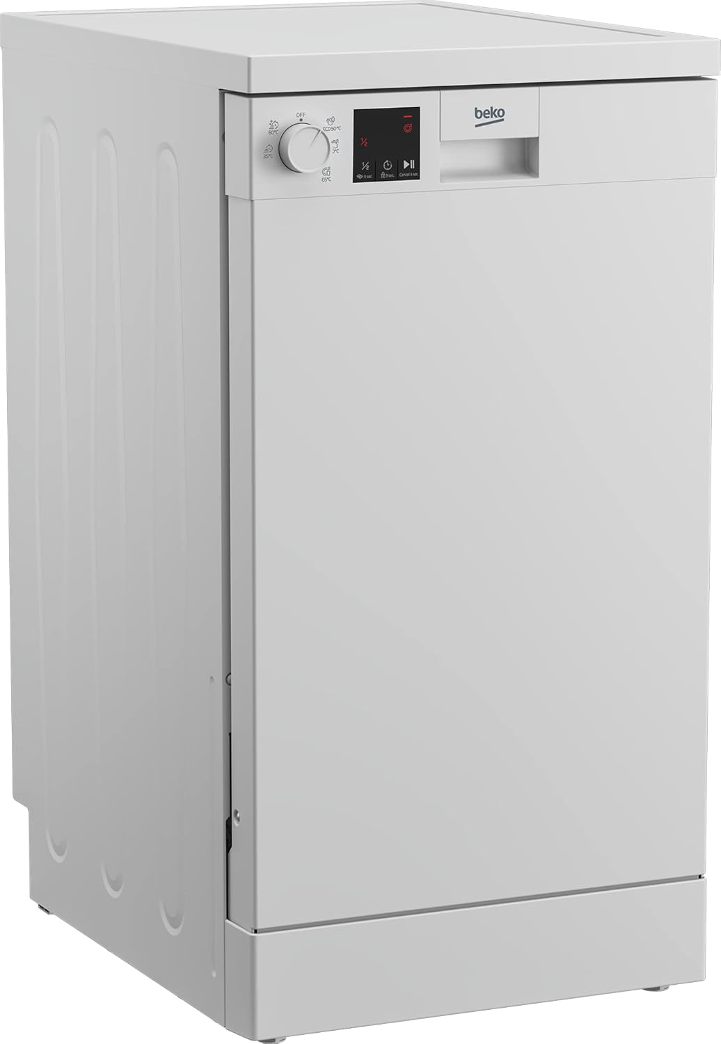 Beko DVS05024W lave-vaisselle Autoportante 10 couverts E