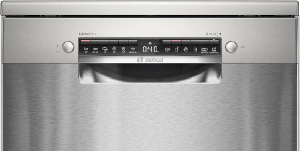 SMS4EMI01E - Série 4 - Lave-vaisselle Pose-libre - 60 cm - 14 couverts - Silence Plus 42 dB - Inox