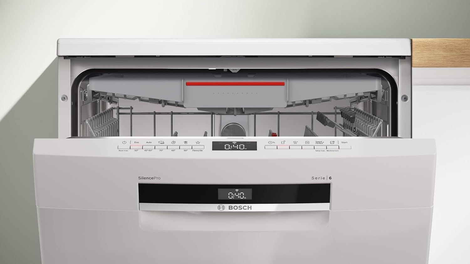 SMS6ZCW12F, Série 6, Lave-vaisselle 60cm, Pose-libre, Blanc