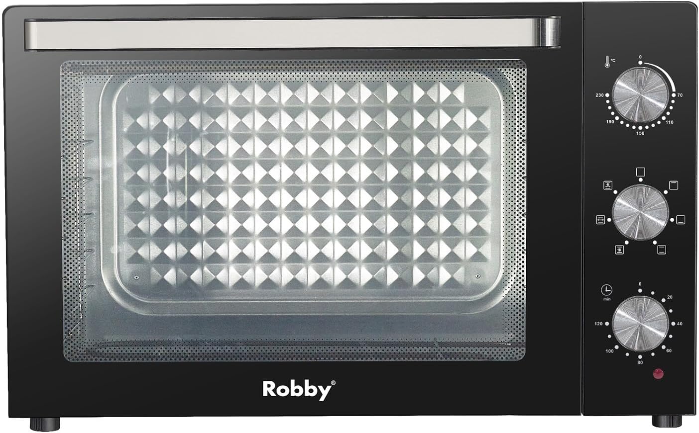 ROMFT80B - ROBBY - Four chaleur tournante 80l 2400w