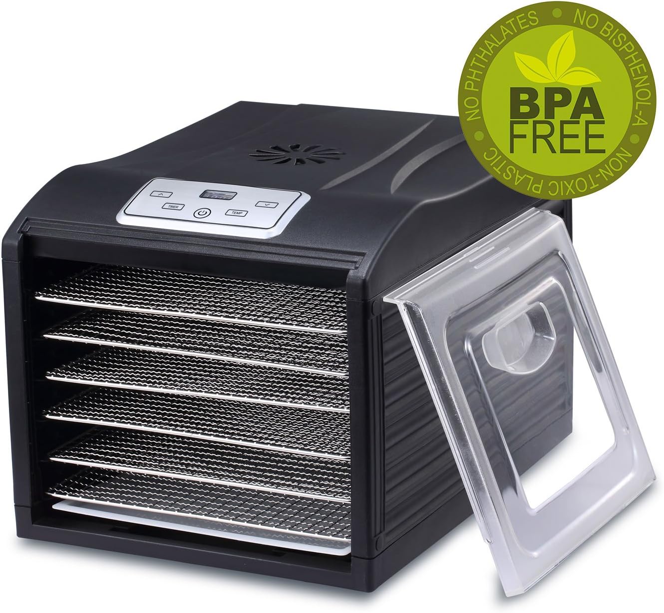 Déshydrateur Alimentaire BioChef Arizona Sol 6 Plateaux - Noir
