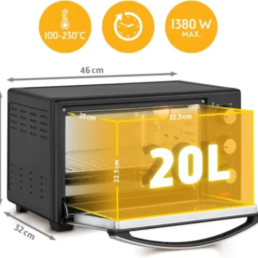 Test TZS First Austria - Mini Four 20L : Compact et pratique pour les espaces réduits