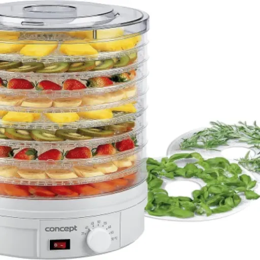 Test du déshydrateur CONCEPT SO1020 : une grande capacité pour sécher vos aliments à la maison