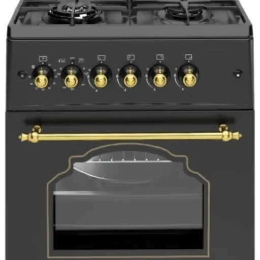 Test Cuisinière à gaz VuLCANO GOLD-60 Rustica Gold : un choix solide pour la cuisine quotidienne